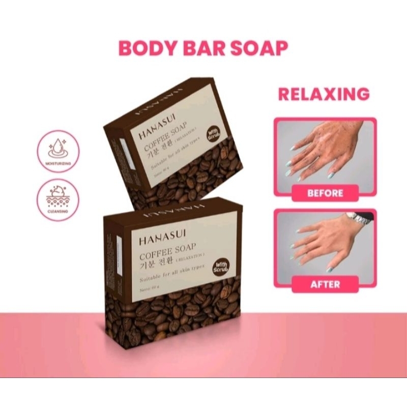 Hanasui | Coffee Bar Soap 60gr