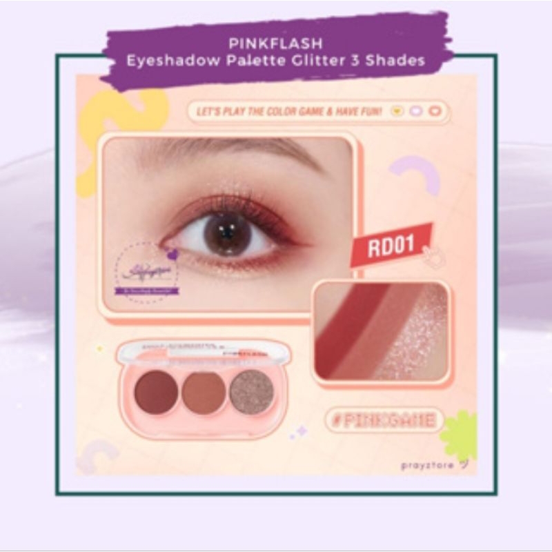 ♡~FRIDHA KOSMETIK~♡EYESHADOW PINKFLASH