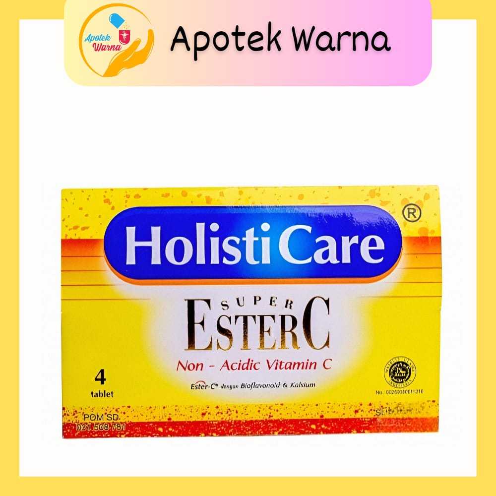 HOLISTI CARE ESTER C ISI 4 TABLET