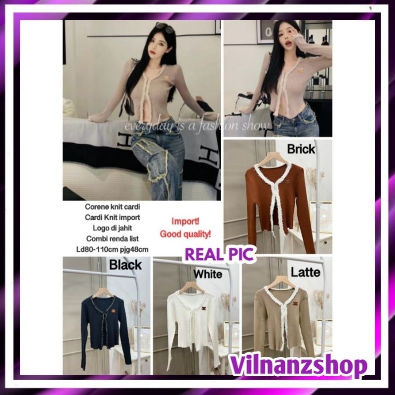 Corene knit cardy import VP