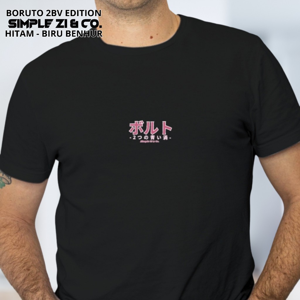 SIMPLE ZI & CO. Kaos Boruto Two Blues Vortex Series