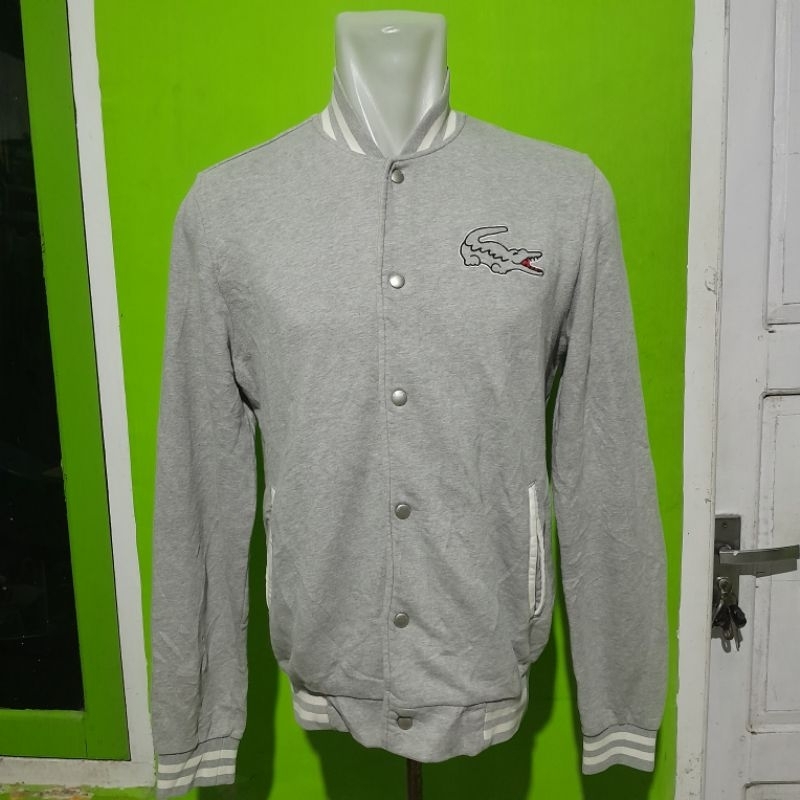 jaket lacost3 varsity