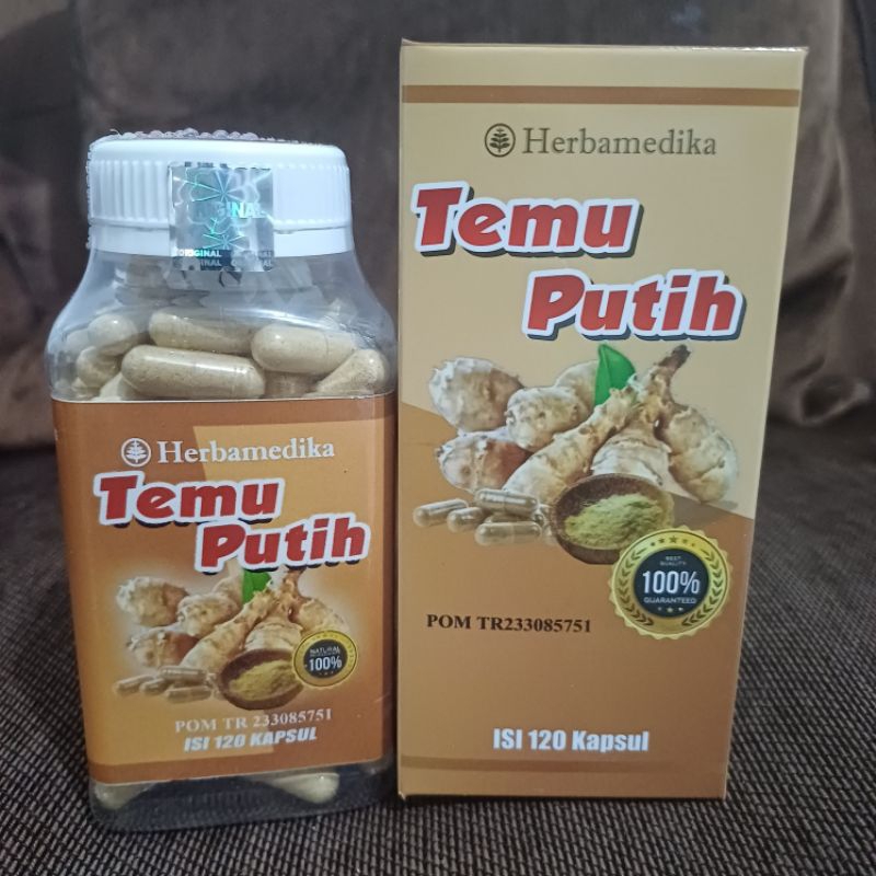 Kapsul Temu Putih Herbamedika