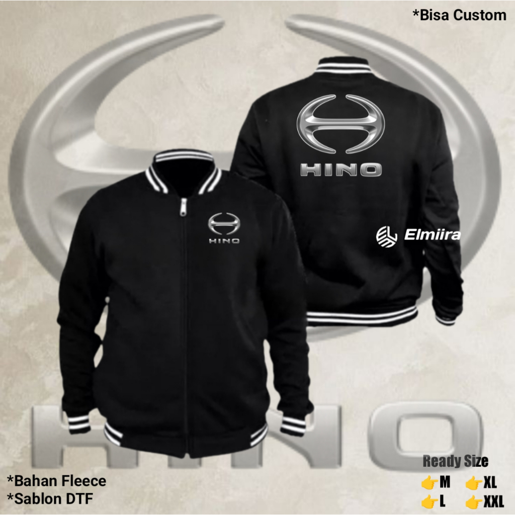 Jaket Hino Varsity