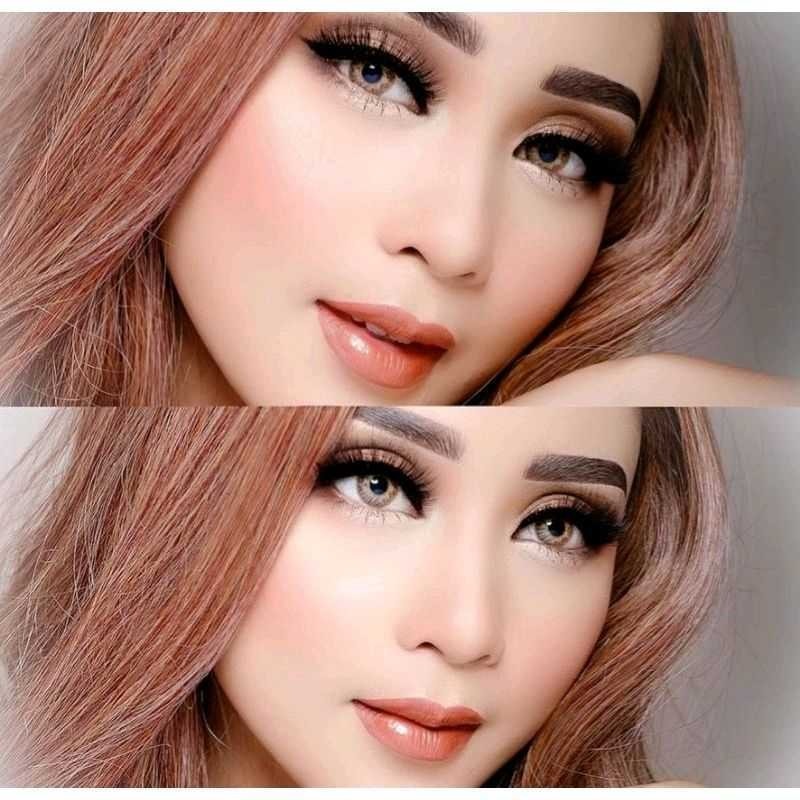 SOFTLENS FUZZY EOS MOONLIT BROWN 14.5 MM