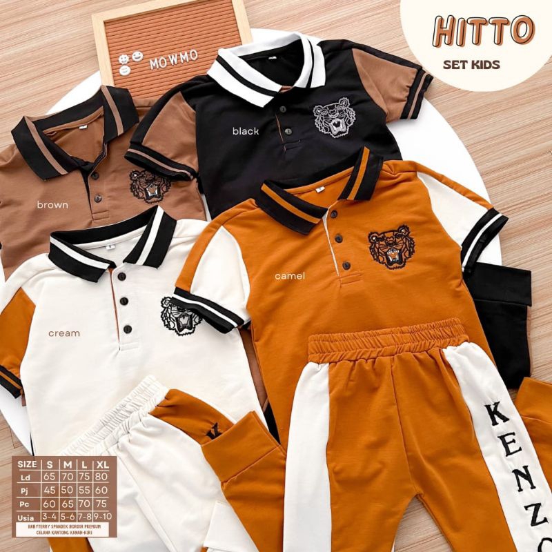 SETELAN ANAK KERAH polo