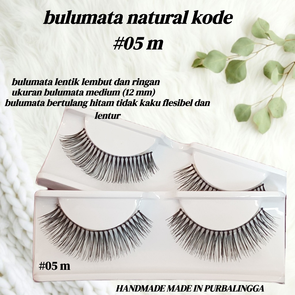 Bulumata 05 natural /6pasang