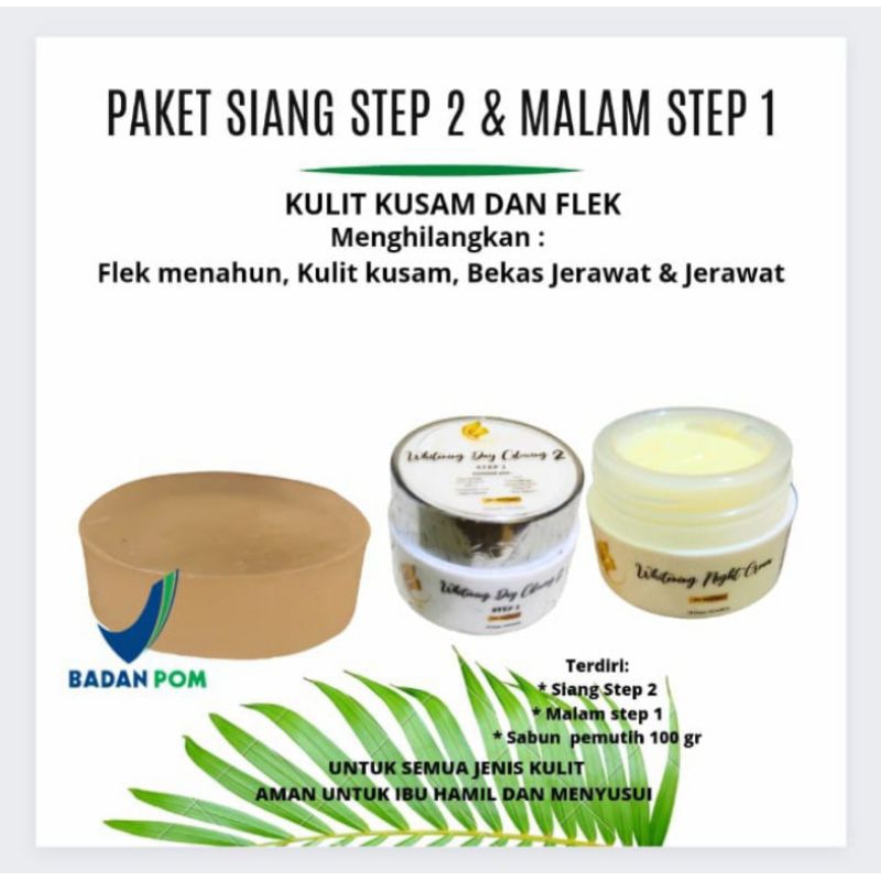 Paket siang step 2 malam step 1