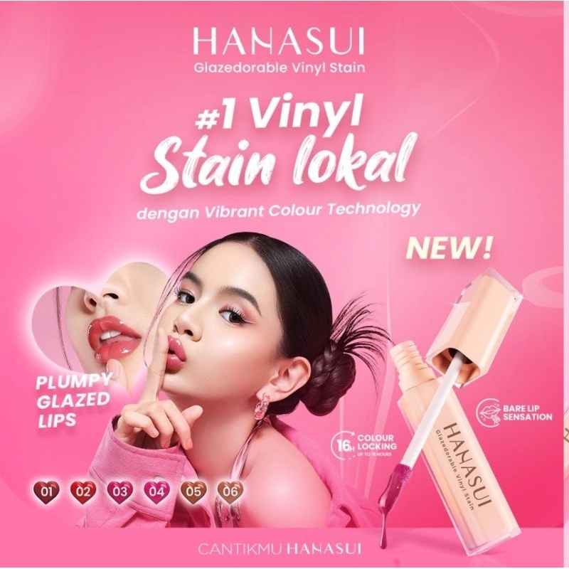 Hanasui Glazedorable Vinyl Stain