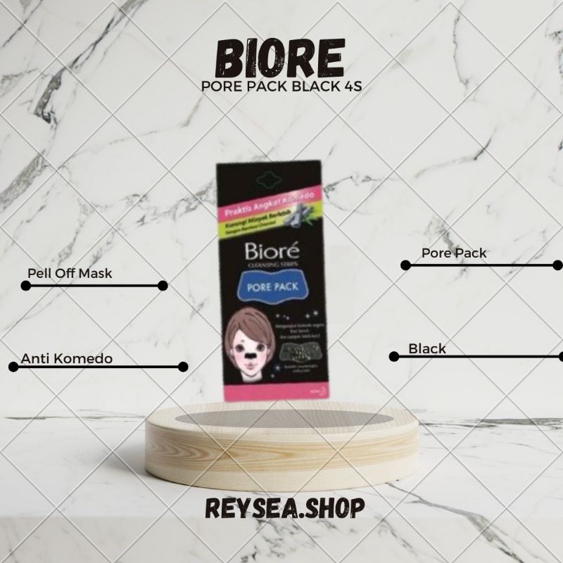 BIORE - PORE PACK BLACK 4'S