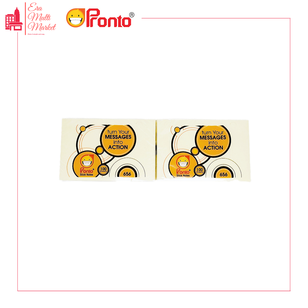Stick Notes 656 isi 100 lembar Pronto / Sticky Notes