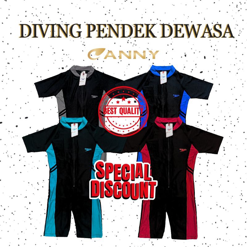 ANNY'S Diving Pendek Dewasa (Unisex)