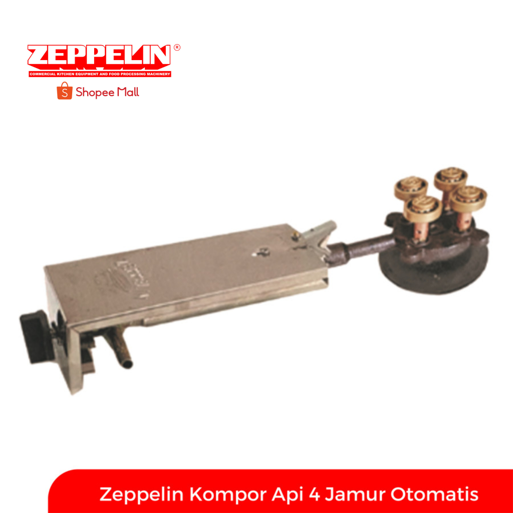 Zeppelin Kompor Api 4 - 16 Api Jamur Otomatis