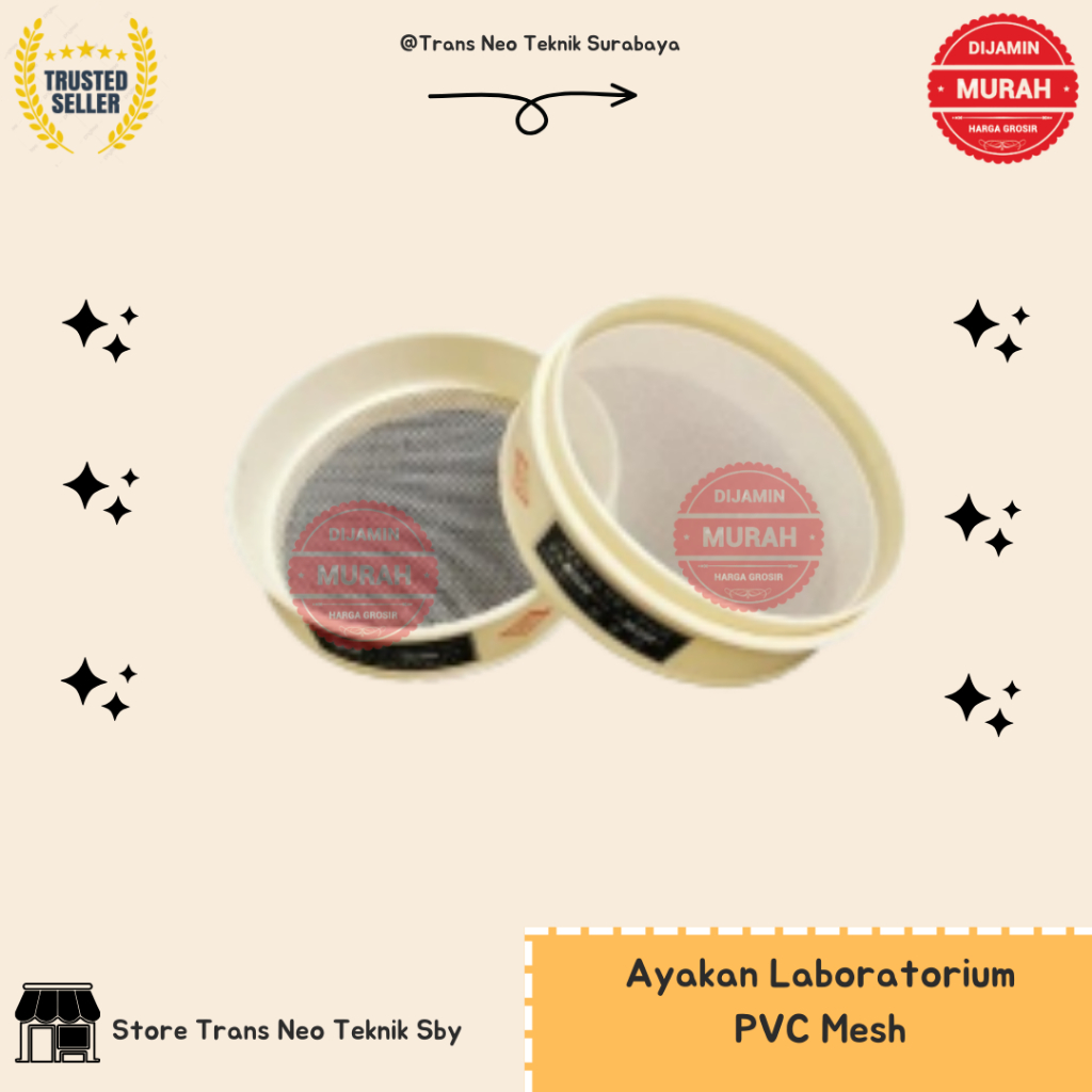 Ayakan Laboratorium PVC Mesh