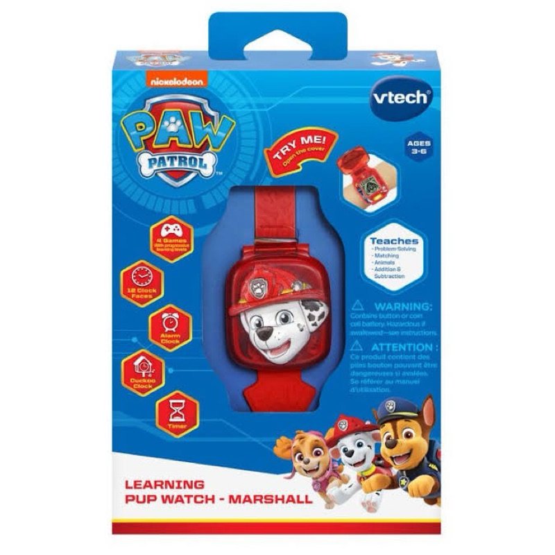 VTECH PAW PATROL LEARNING WATCH - ORIGINAL