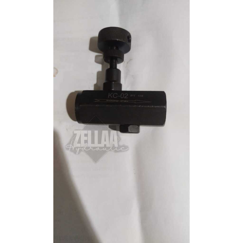 Flow Control Hydraulic 1/4 Inch KC-02