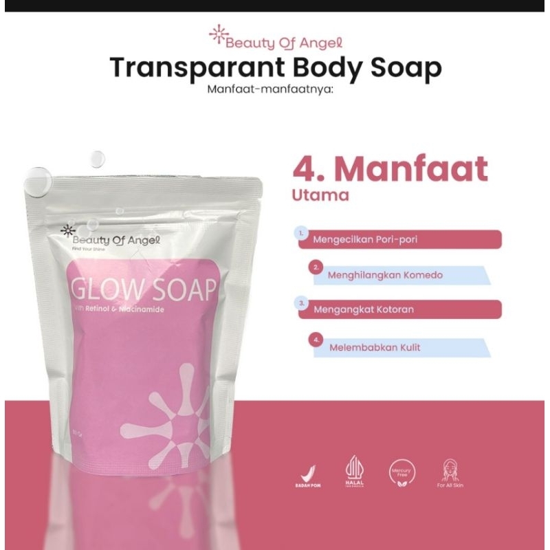 GLOW SOAP 40gr 3 pcs