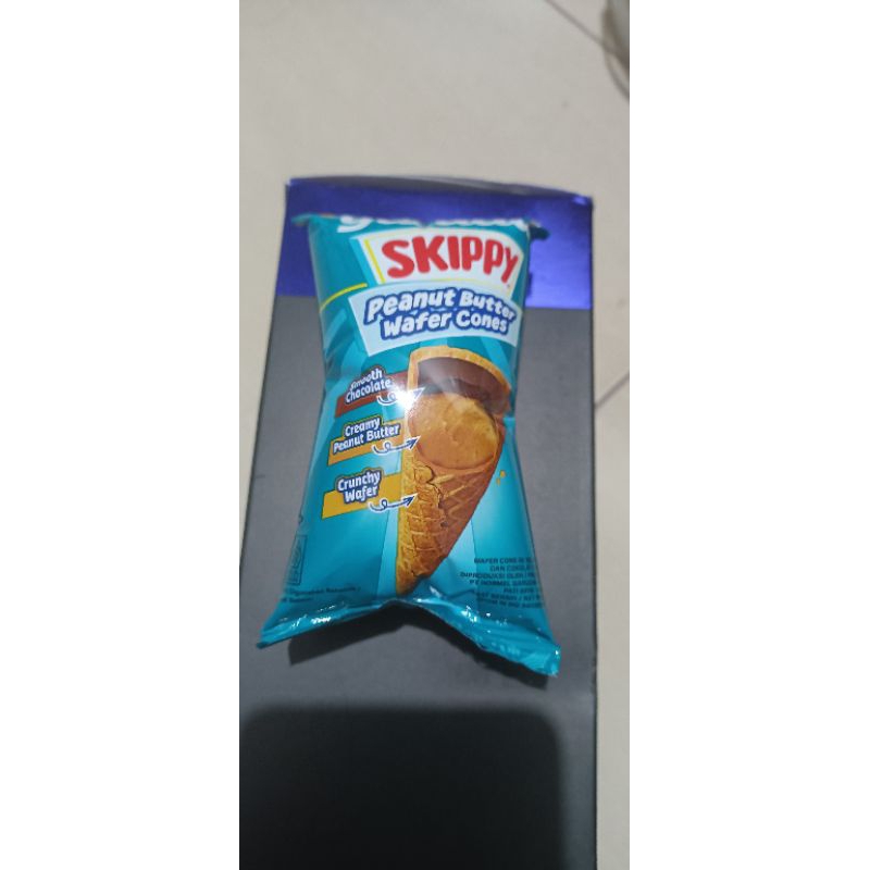 skippy wafercone