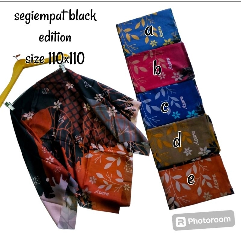 segiempat voal motif