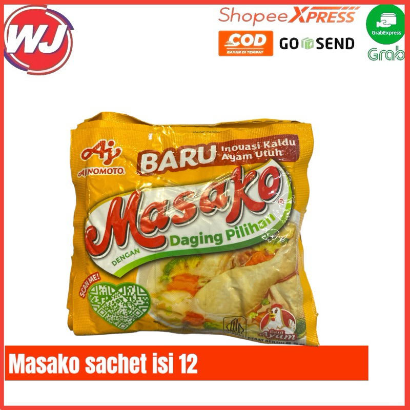 MASAKO AYAM SACHET ISI 12