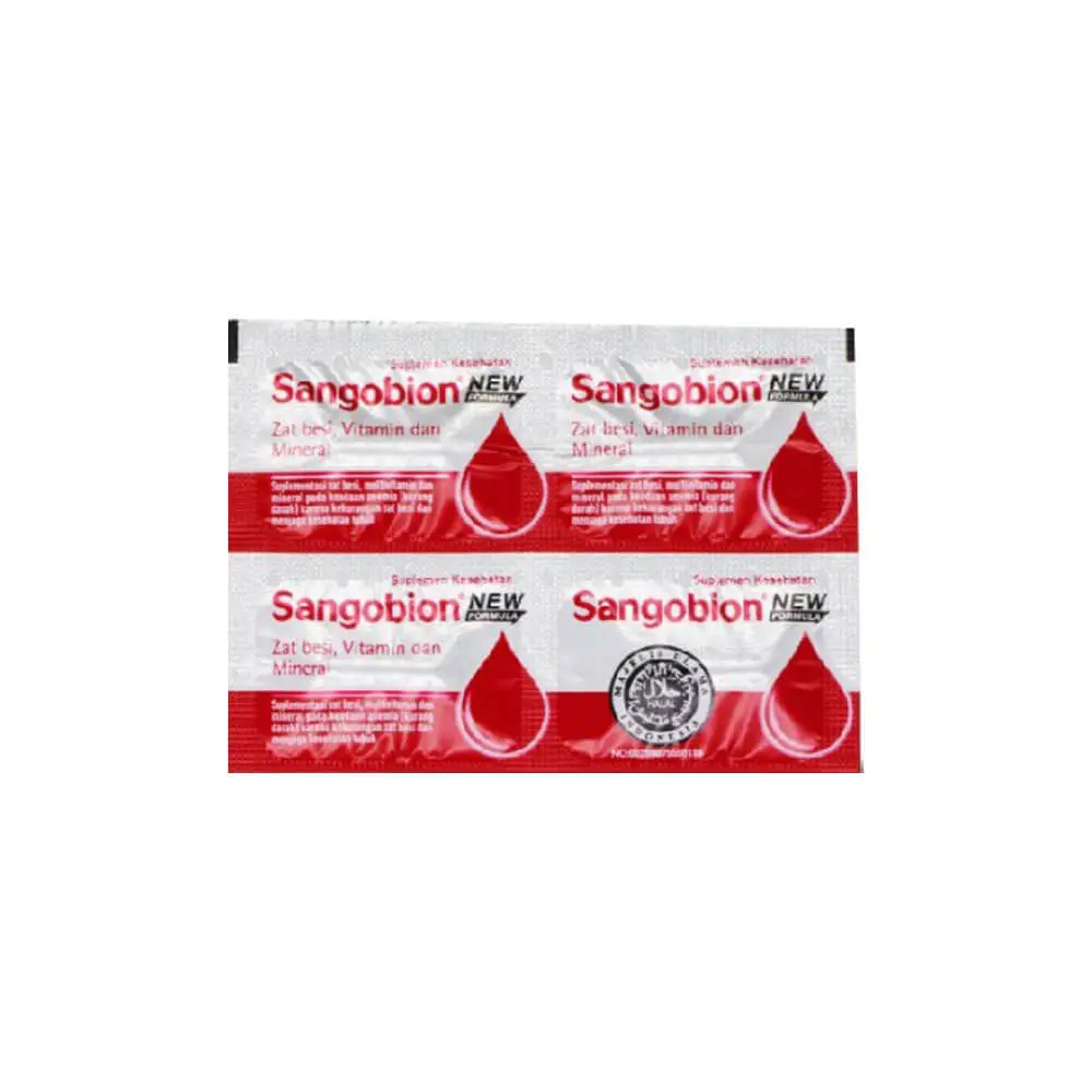 Sangobion Strip 4 Kapsul