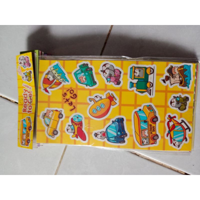 mainan stiker anak