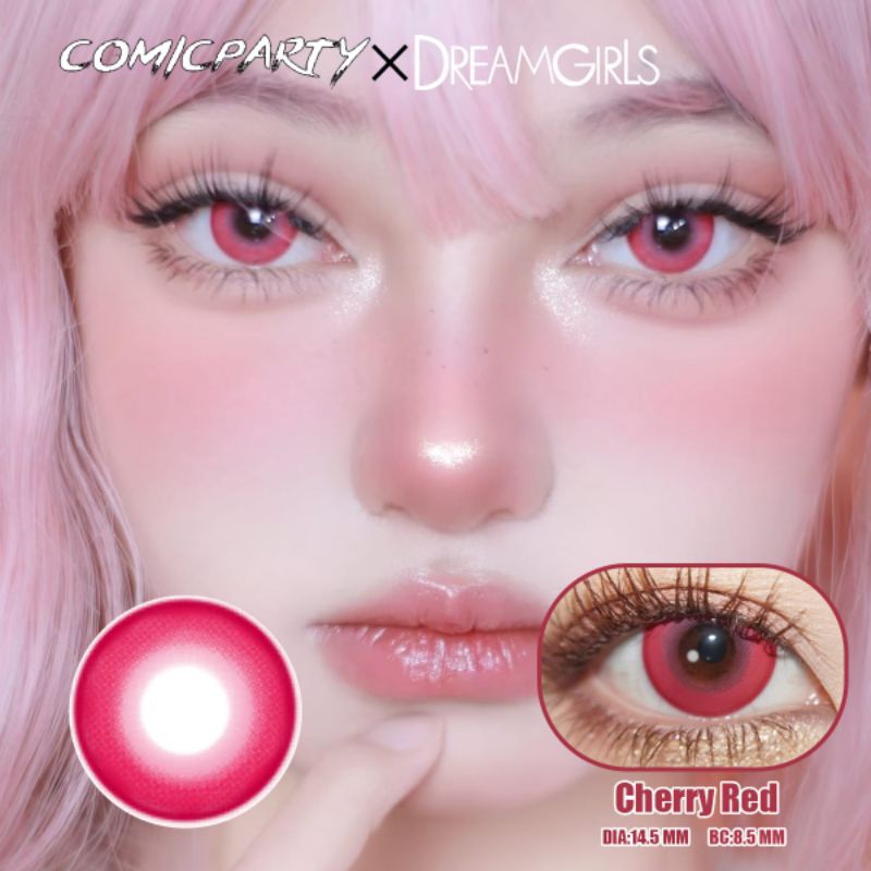 SOFTLENS KSS EYE CHERRY RED / NORMAL ONLY