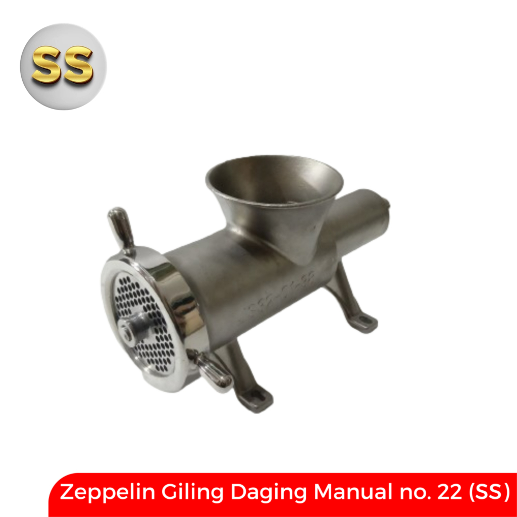 Zeppelin Mesin Giling Daging Manual No. 22 (SS)