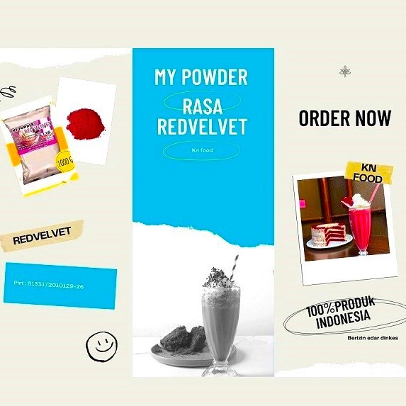 Powder Red Velvet Regular