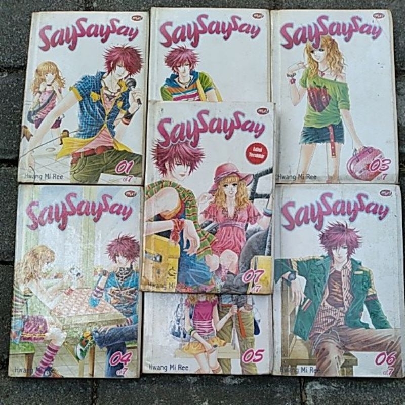 komik second SaySaySay 1-7. mat