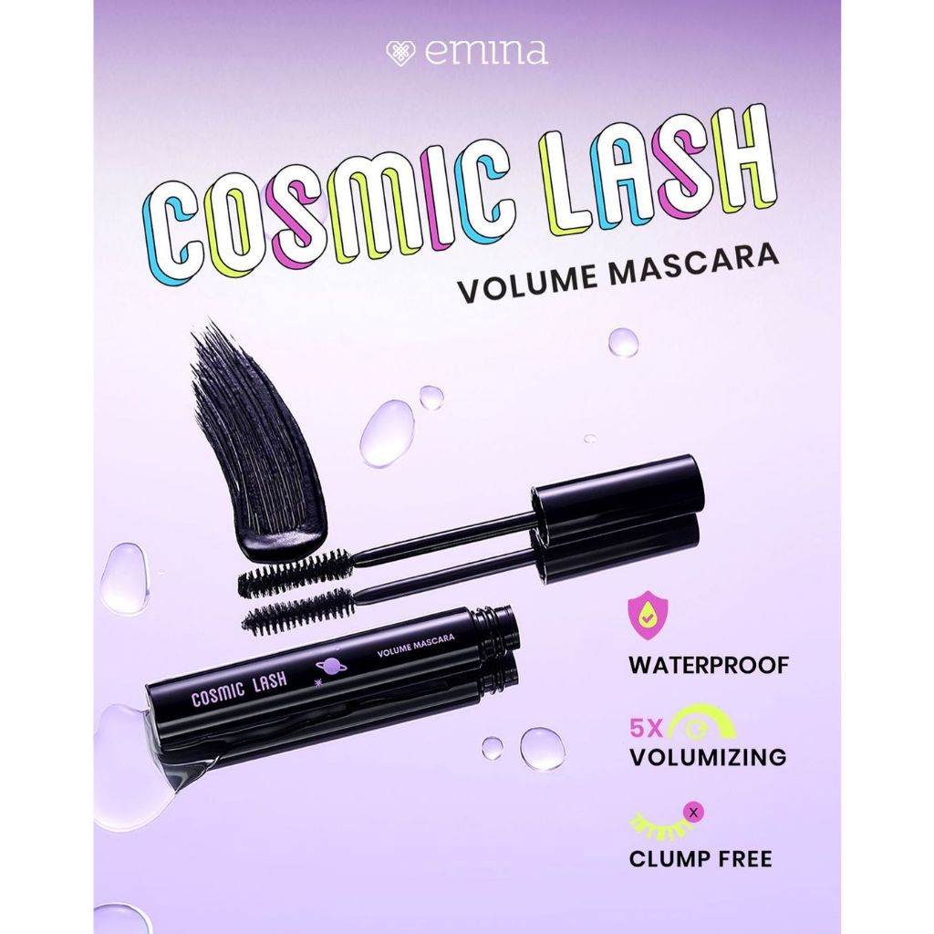 Emina cosmic lash volume mascara / maskara