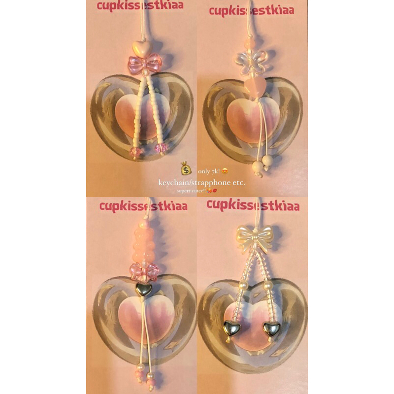 (READY STOCK) keychain, strapphone, etc.