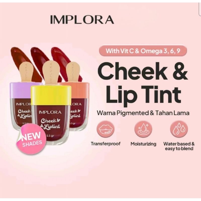 Implora Cheek And Lip Tint