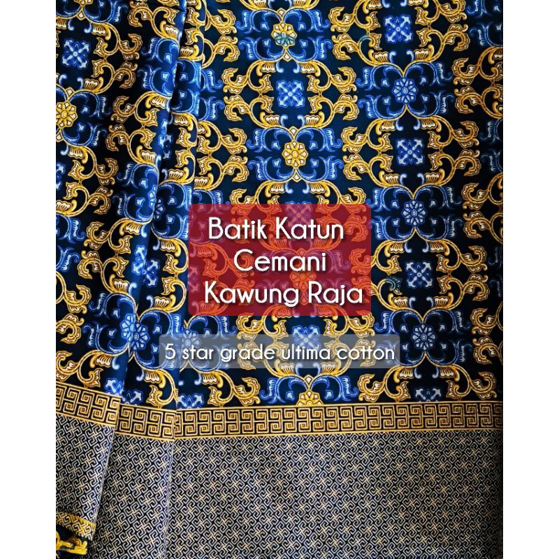 Batik Katun Halus Cemani Ultima Primisima