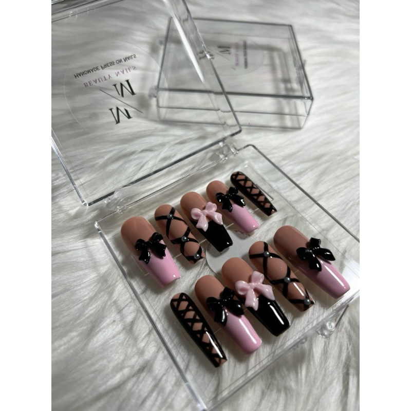 Press on nails with accessories A✨