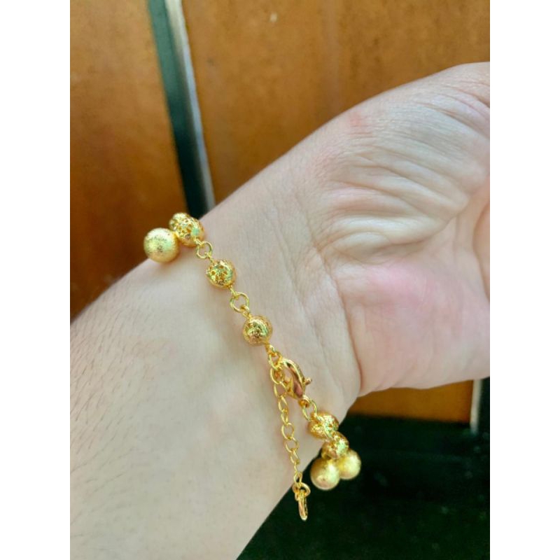 gelang buble lapis emas