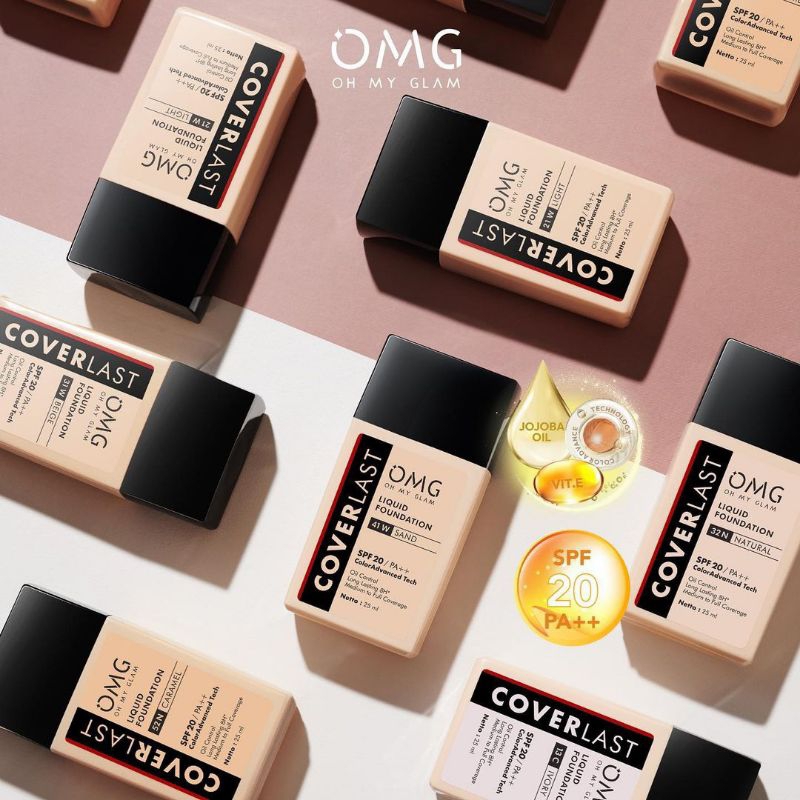 OMG CoverLast Liquid Foundation 25ml