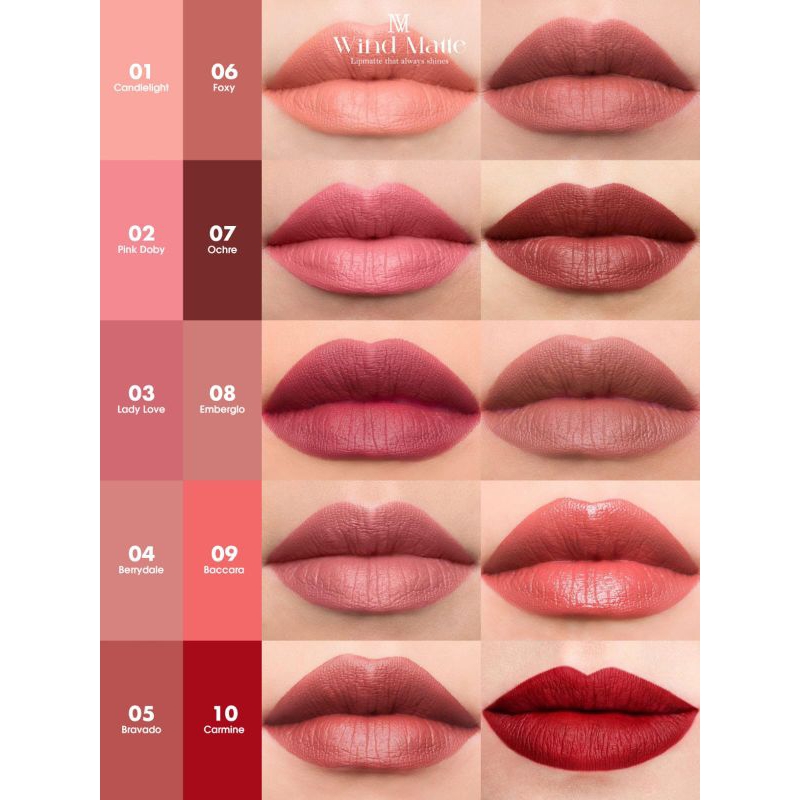 Wind matte lipcream