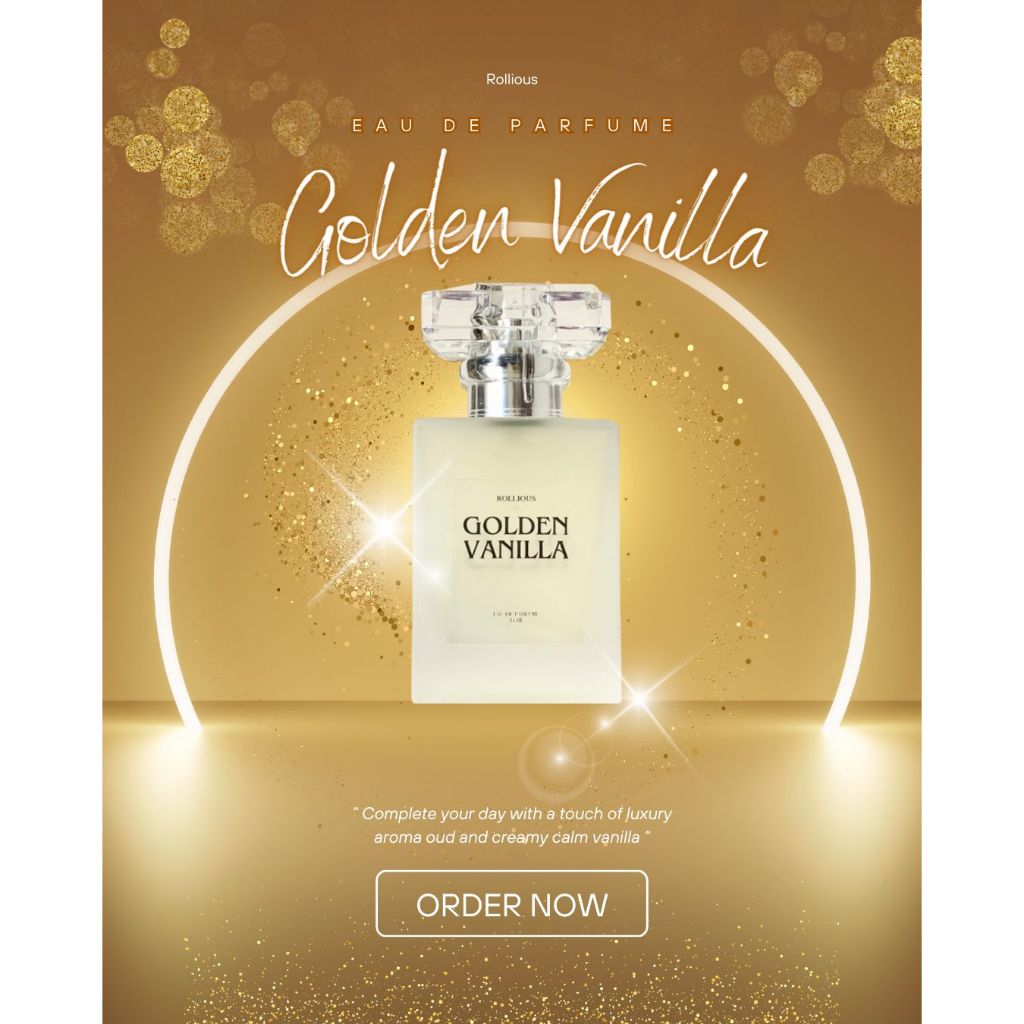 Rollious - Golden Vanilla Eau de parfume 35ml