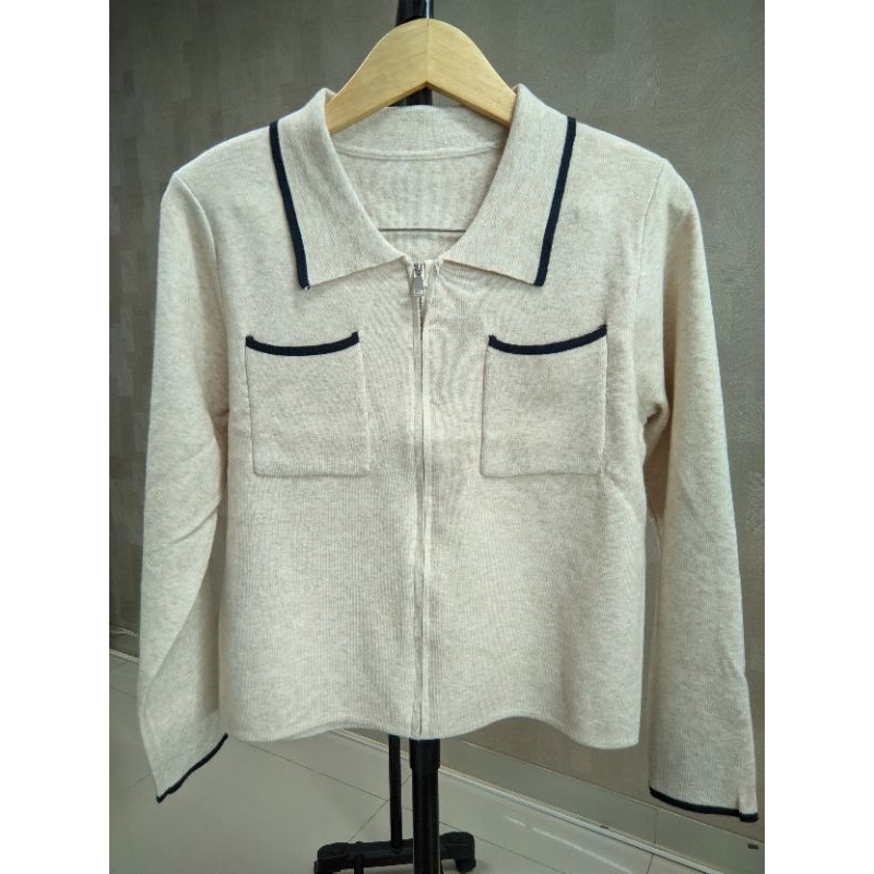 T24149 ZIPPER CARDI