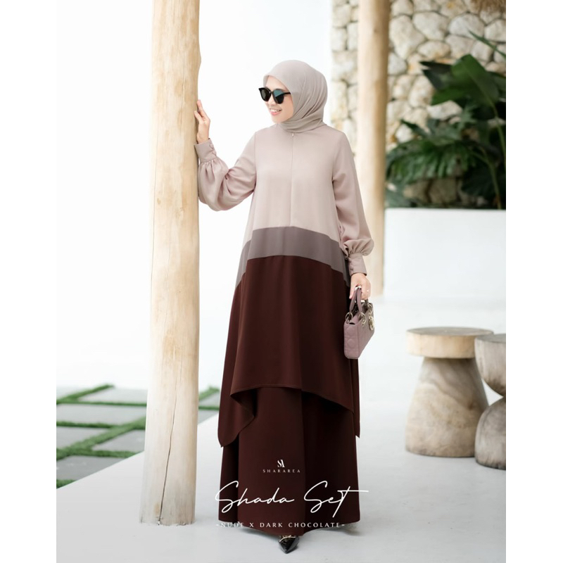 Shafa set ( tunik dan rok ) by shararea