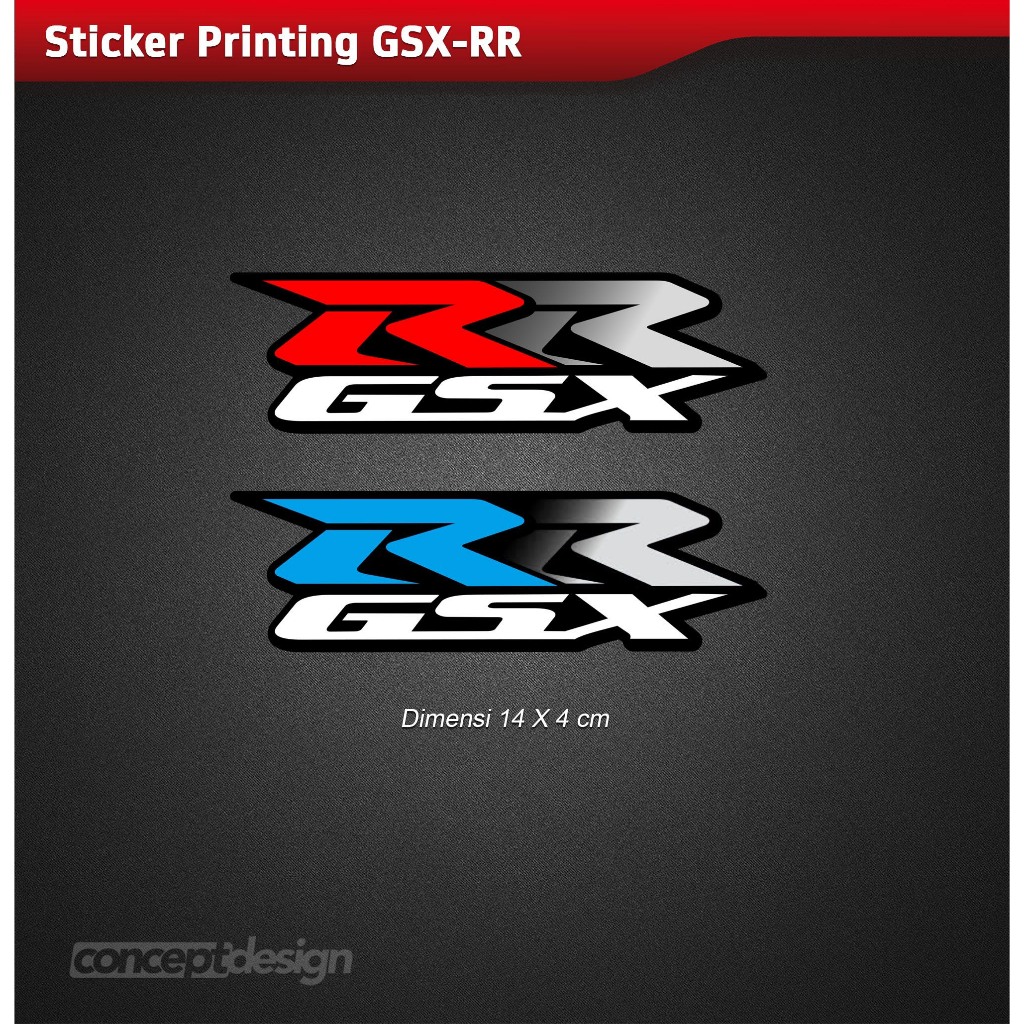 Sticker Printing GSX RR