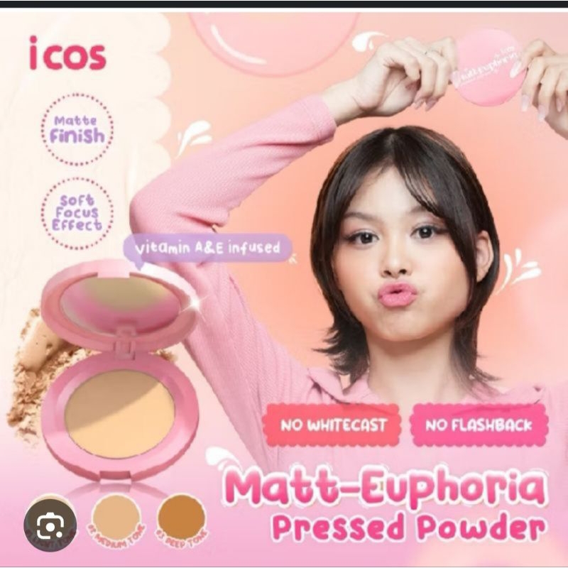 Matte-Euphoria Pressed Powder