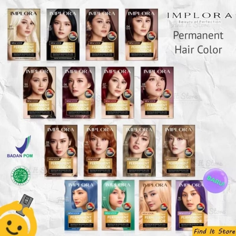 IMPLORA HAIR COLOR PERMANENT