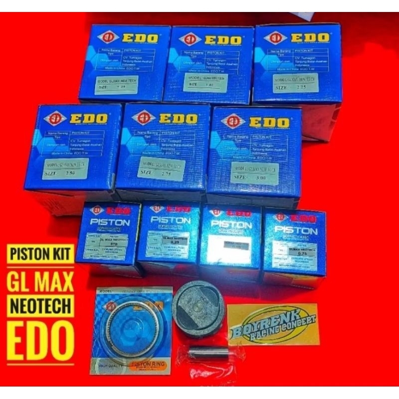 PISTONKIT SEHER  GLMAX NEOTECH STD - 200 EDO BOYRENK RACING CONCEPT