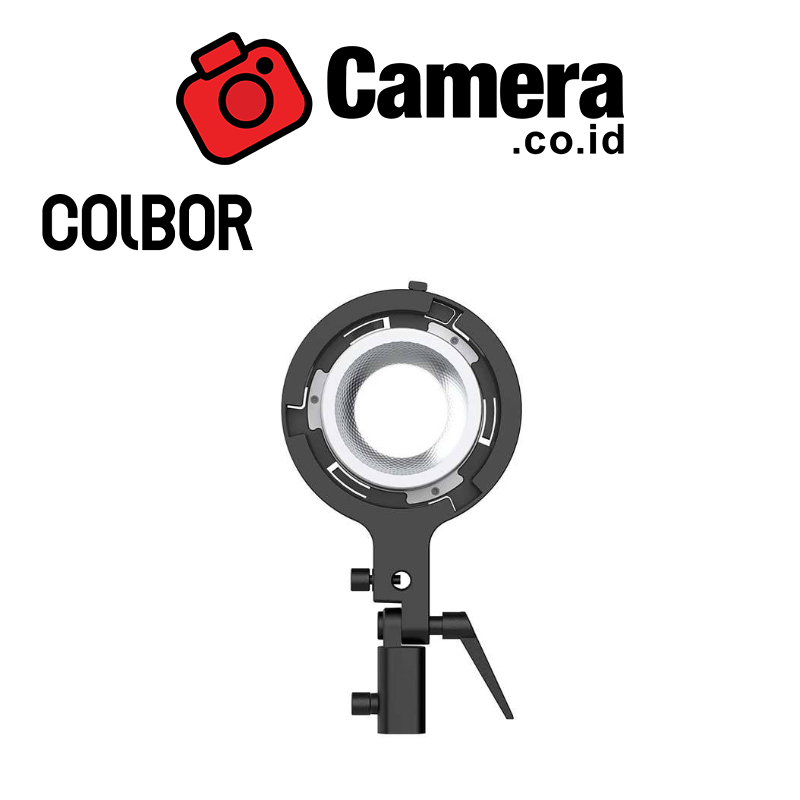 COLBOR MAR Light Mount Adapter C Mount to Bowens mount Adapter Ring