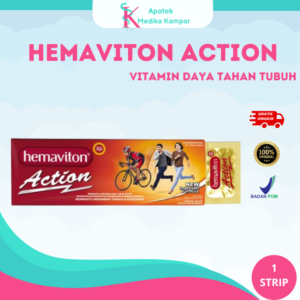 Hemaviton Action per strip