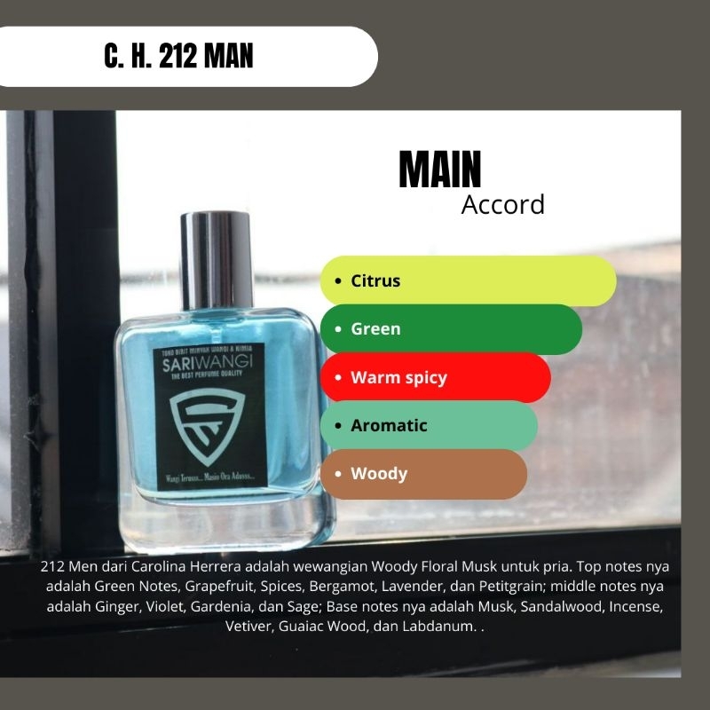 Inspired Parfum by C.H. 212 MAN