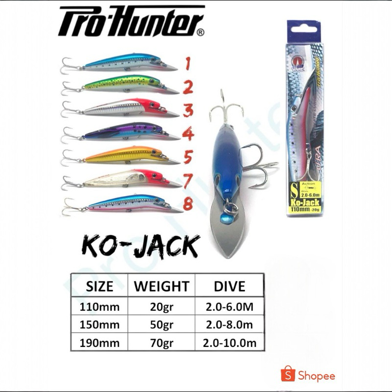 Umpan Rapala Ko-Jack Pro Hunter