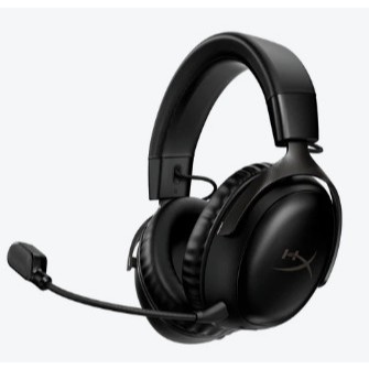 HyperX Headset Gaming Cloud III Wireless Noise Cancelling Spatial Audio - Black